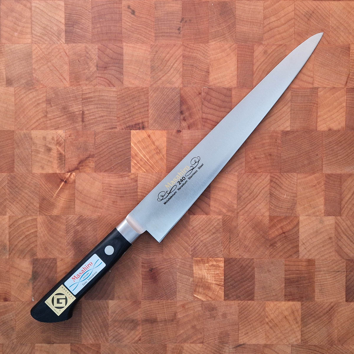 24cm Trancheringskniv, MV-PRO - MASAHIRO