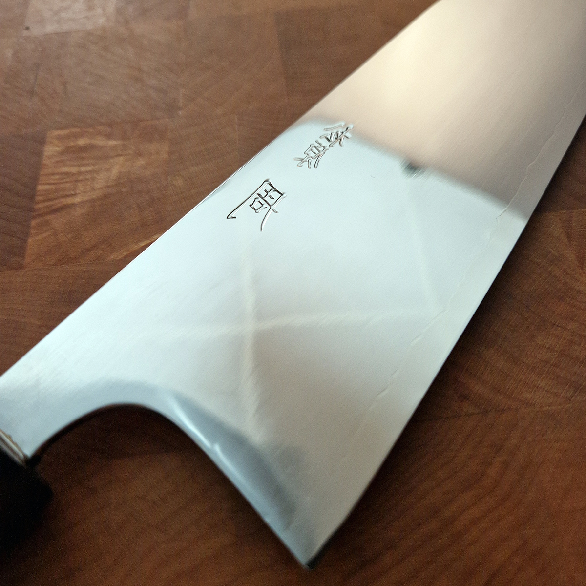 18cm Grønnsakskniv (Santoku) Mirror ZDP189 - MATSUBARA TANAKA — bilde 3