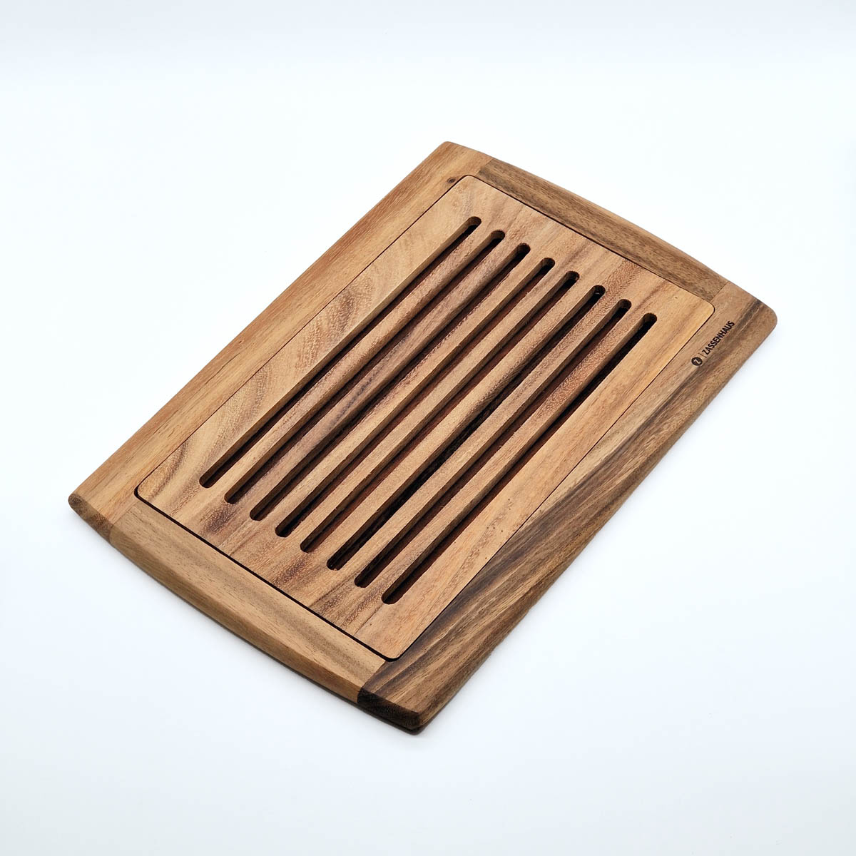 Skjærebrett, brødfjøl i gummitre, (42x28x2cm) - ZASSENHAUS — bilde 3
