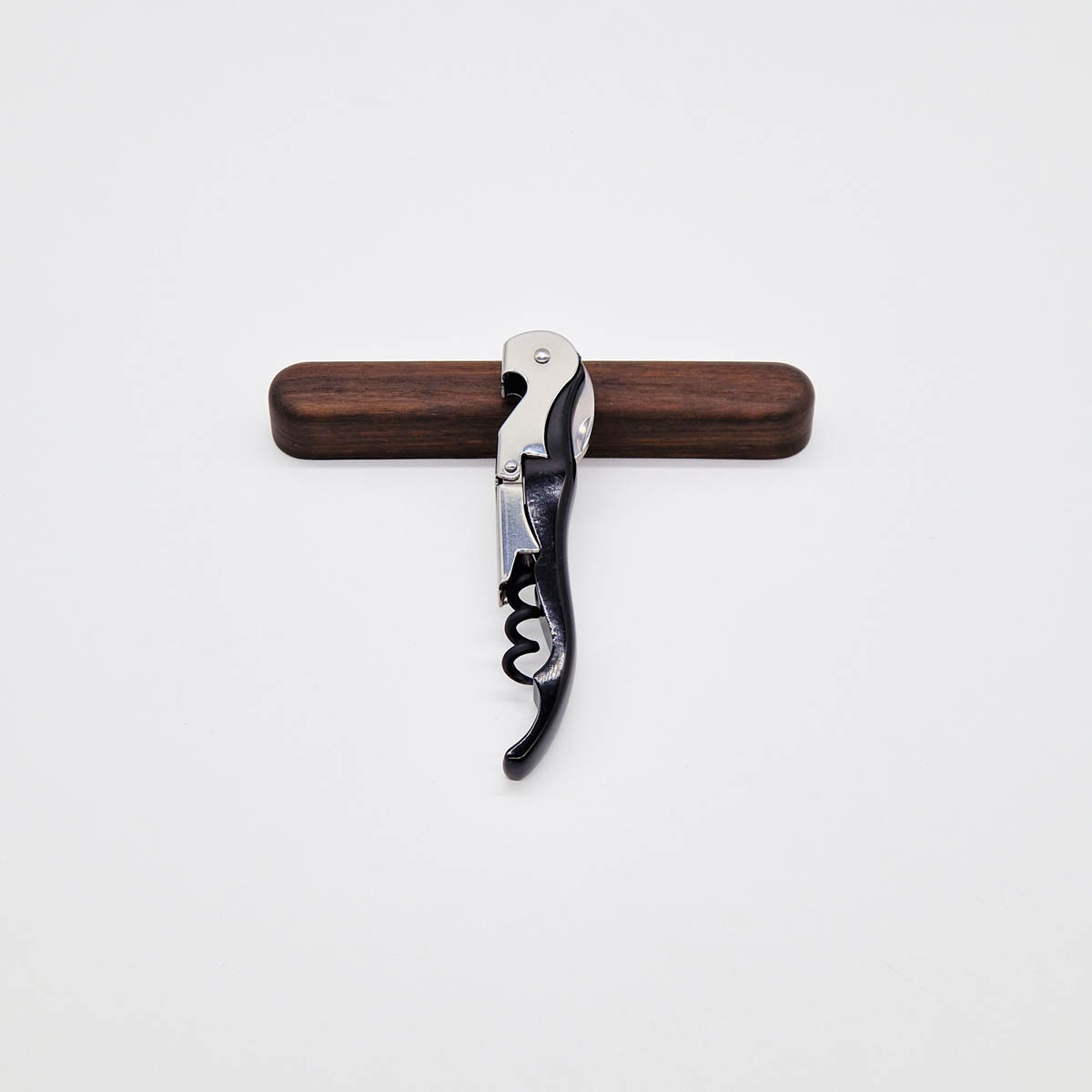 Vinåpner Pulltaps "Colour Svart" med etui - PULLTEX — bilde 1