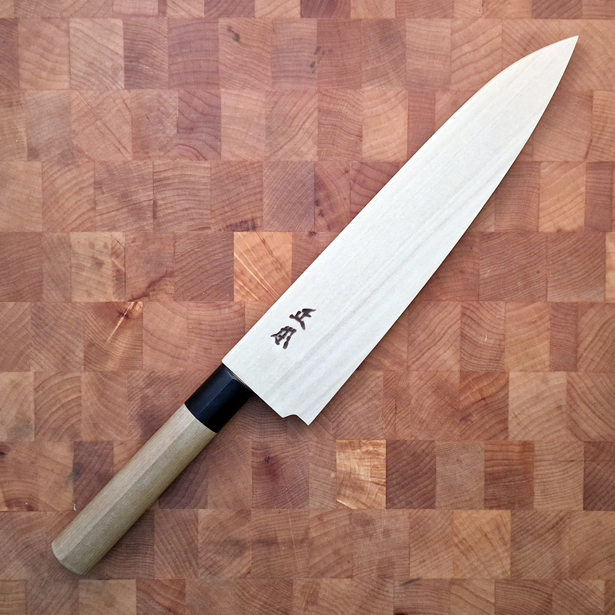 21cm Kokkekniv (Gyoto), "swedish steel", inkl Saya - MASAMOTO — bilde 4