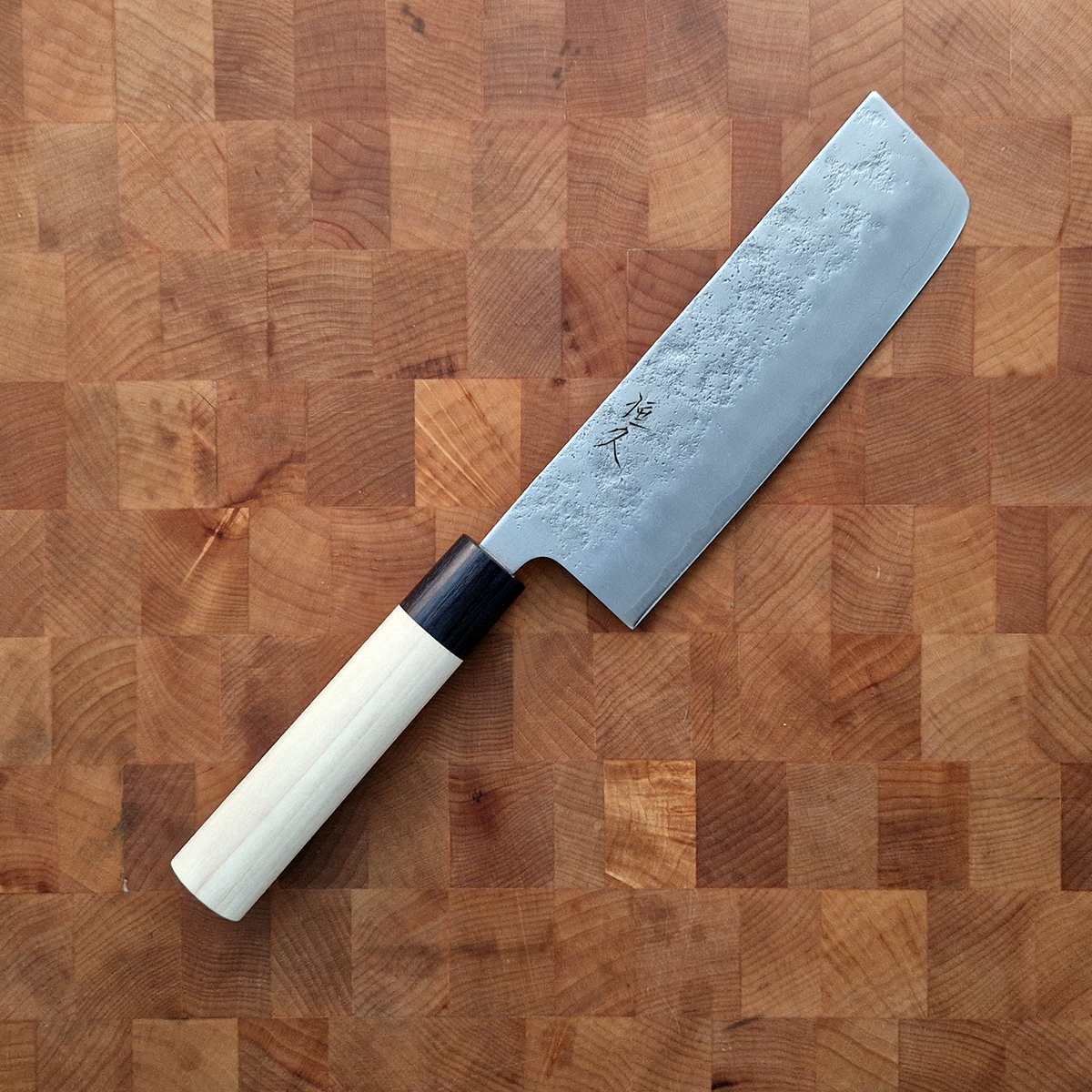 16,5cm Grønnsakskniv (Nakiri), G3, Classic Nashiji - HARUYUKI — bilde 1