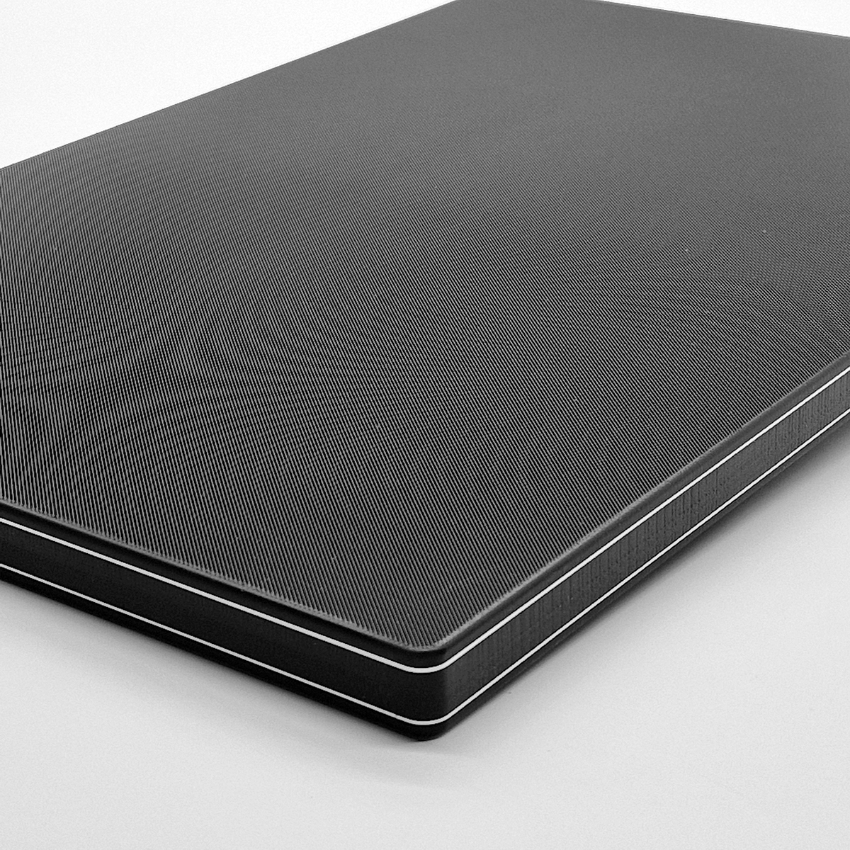 Skjærebrett, soft cutting board, FPEL (svart), (390 x 260 x 18mm), Svart - HASEGAWA — bilde 3