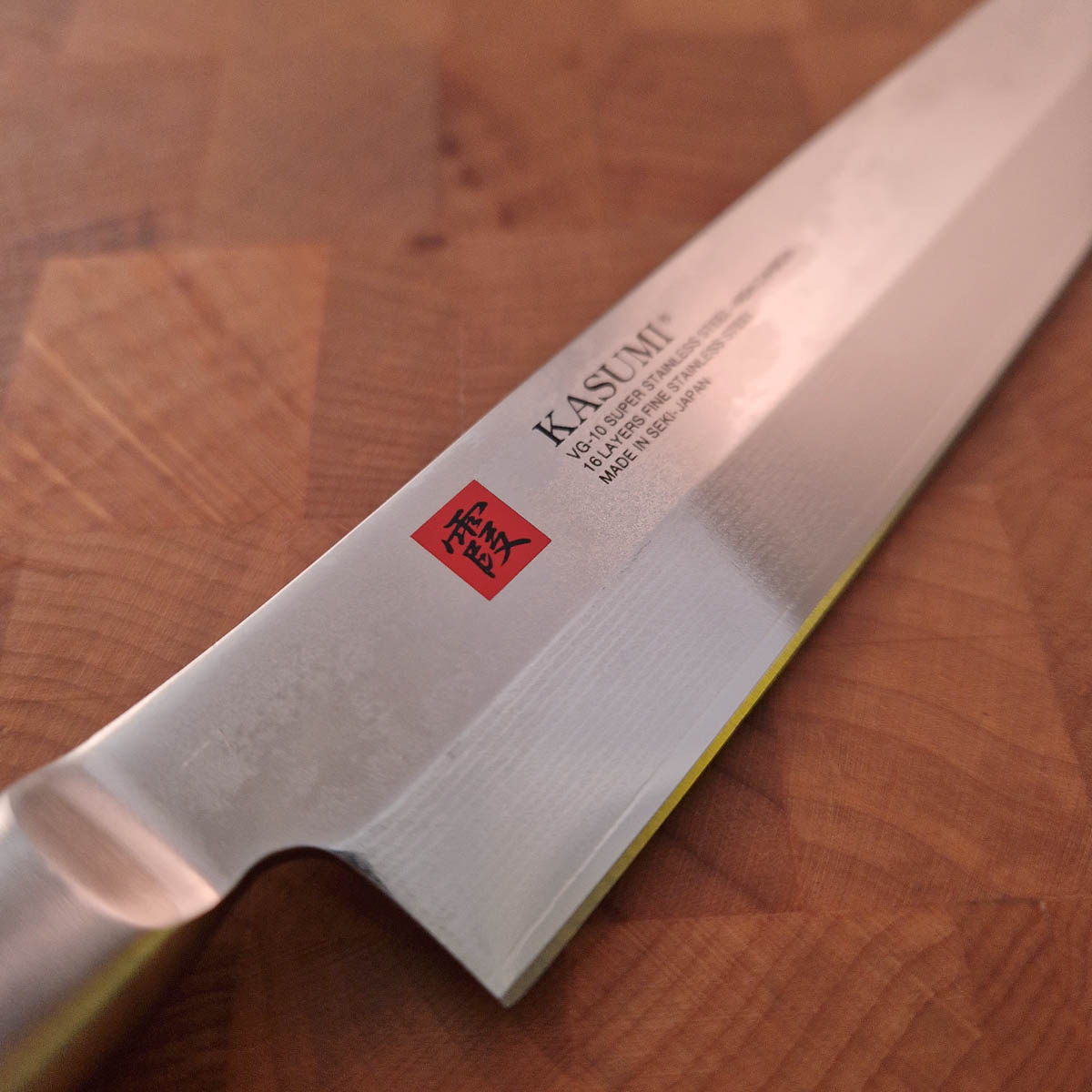 24cm Yanagiba Damask - KASUMI — bilde 2
