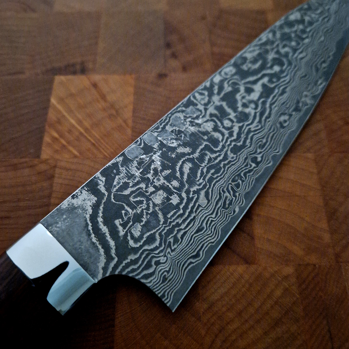 18cm Kokkekniv "Ironwood" damask, R2 - SAJI — bilde 2