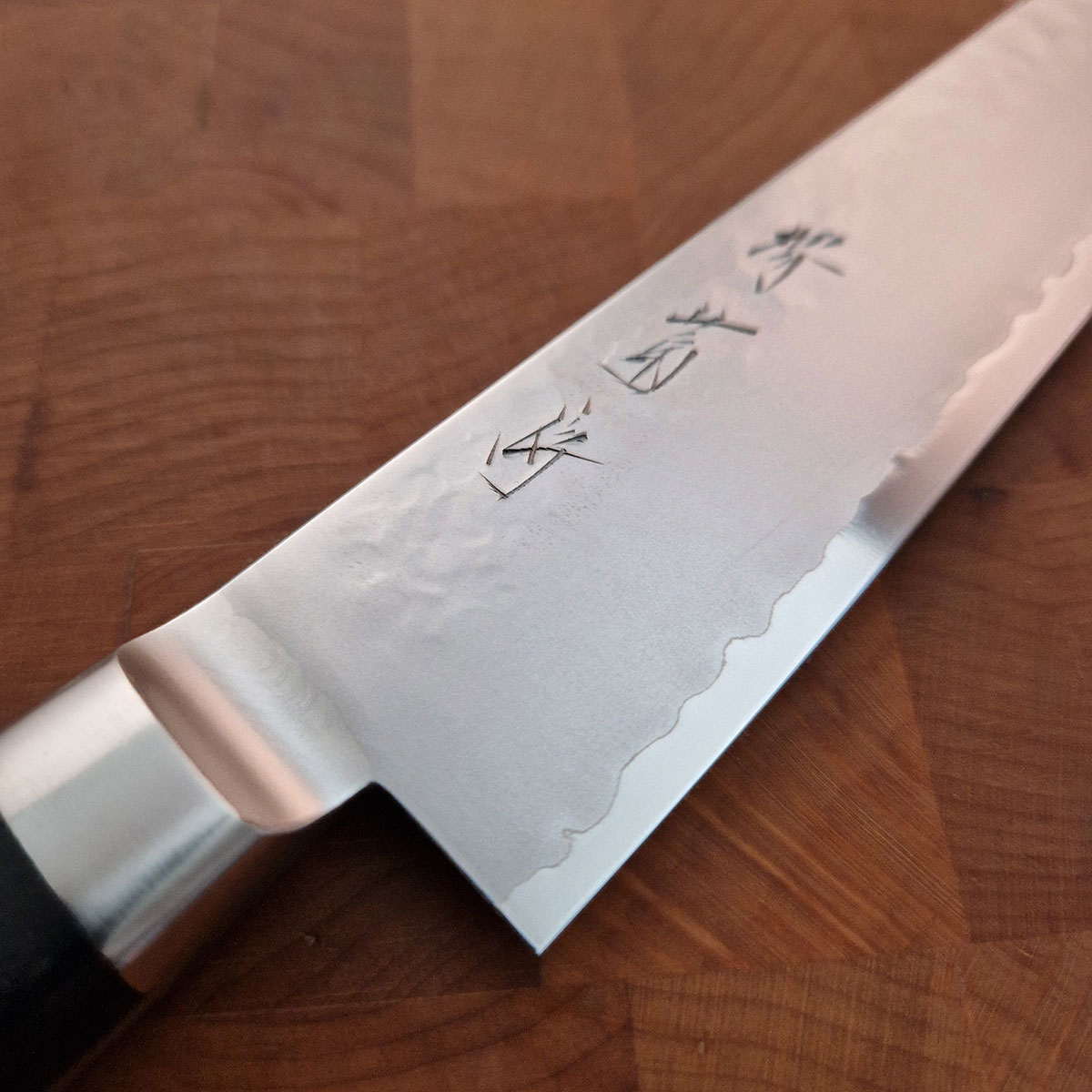 24cm Sujihiki Nashiji/hamret, V5 - SAKAI KIKUMORI — bilde 2