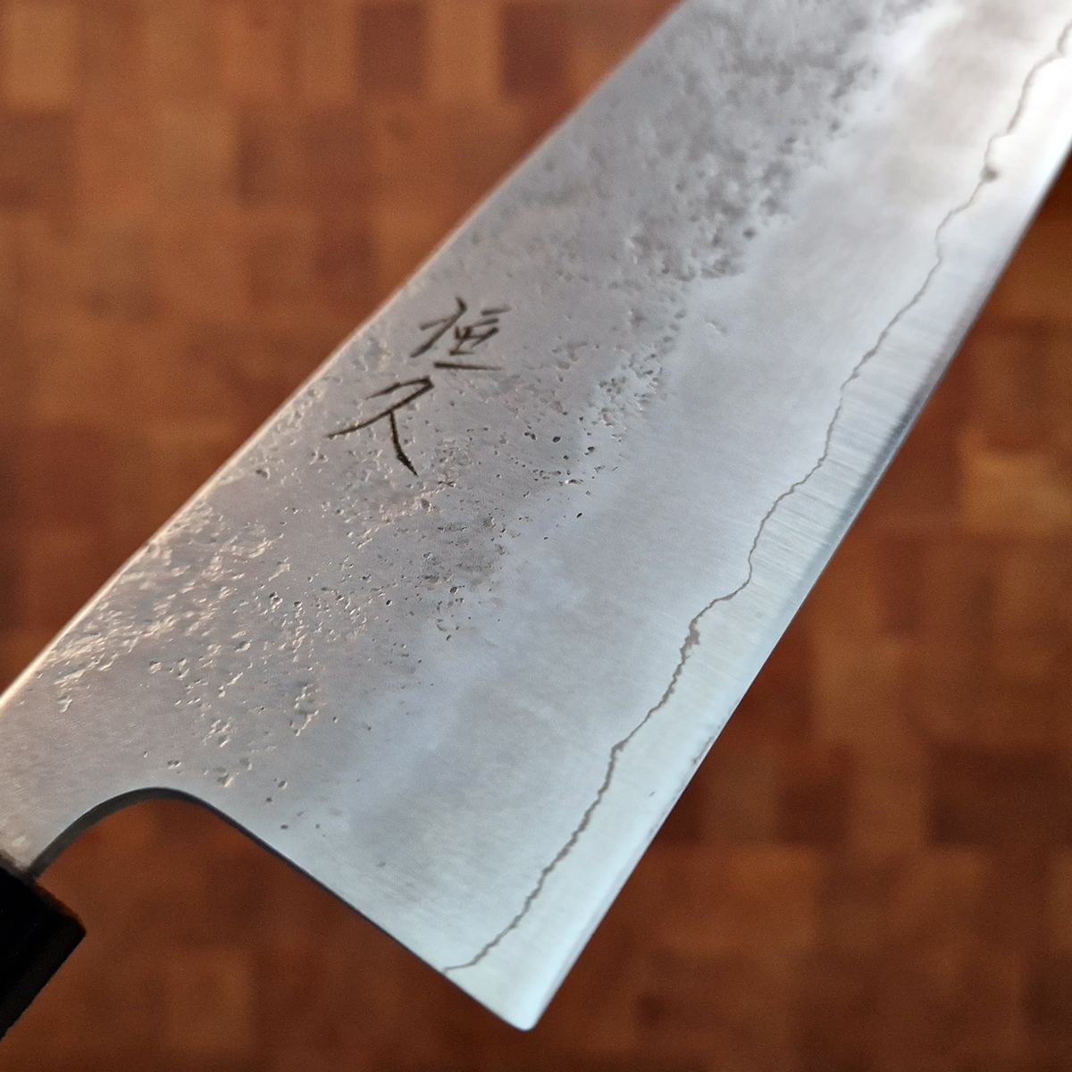 16,5cm Grønnsakskniv (Nakiri), G3, Classic Nashiji - HARUYUKI — bilde 3