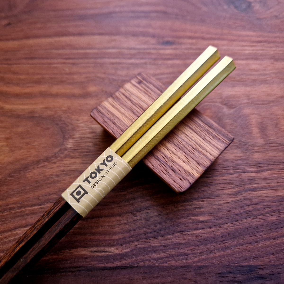 Spisepinner 5 par i gaveeske "Gold" - Tokyo design studio — bilde 3