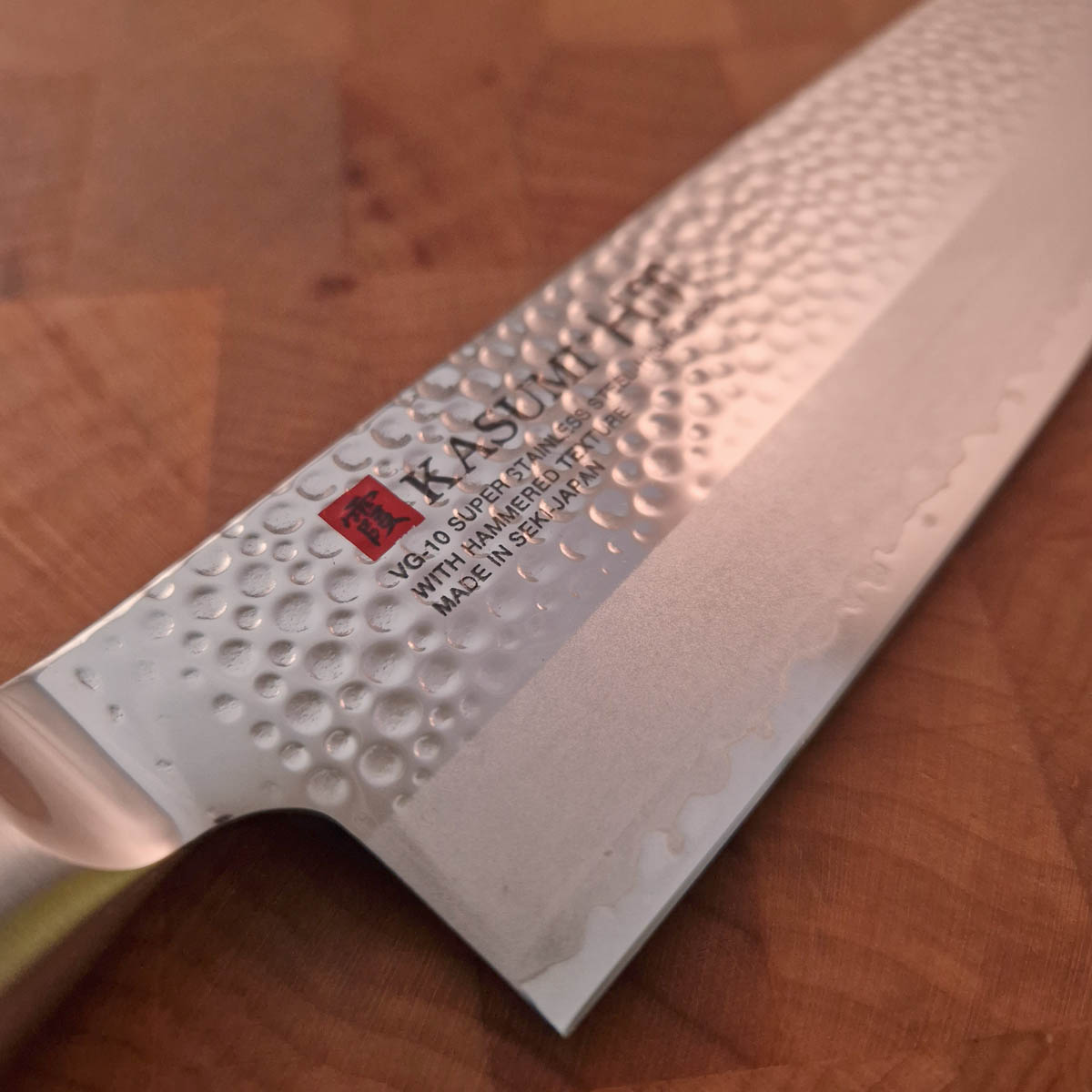 18cm Grønnsakskniv (Santoku) Hamret - KASUMI — bilde 2