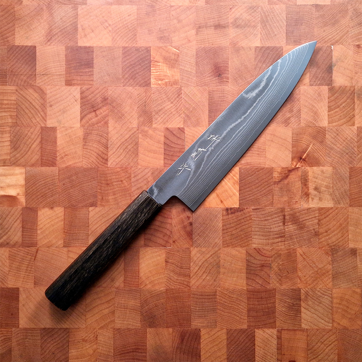 21cm Kokkekniv, AUS10 Damask - SAKAI KIKUMORI