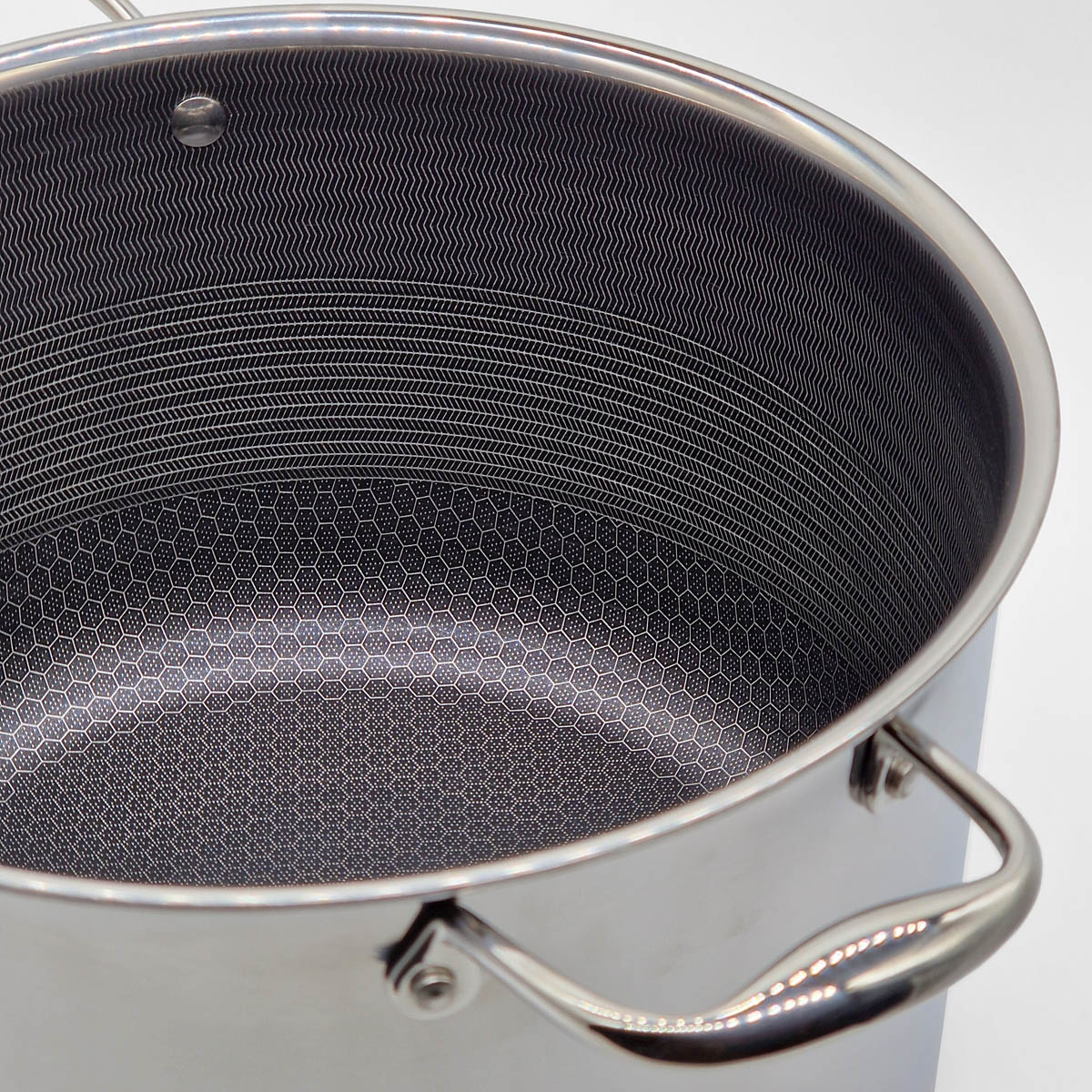 Gryte med lokk, 9,5 ltr, hybrid - HEXCLAD — bilde 3