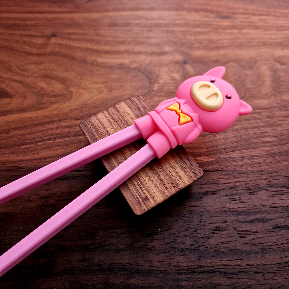Spisepinner barn, "Pink Pig" 22cm Hvit - Tokyo design studio — bilde 2