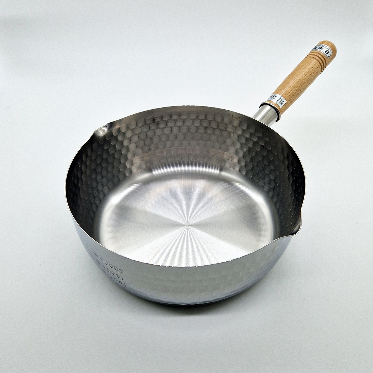 Gryte japansk, hamret "Yukihira", 22cm - Yoshikawa — bilde 2