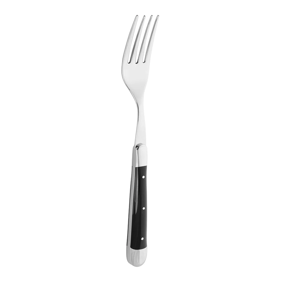 Biffgafler 2. stk sort horn - Forge de Laguiole — bilde 1