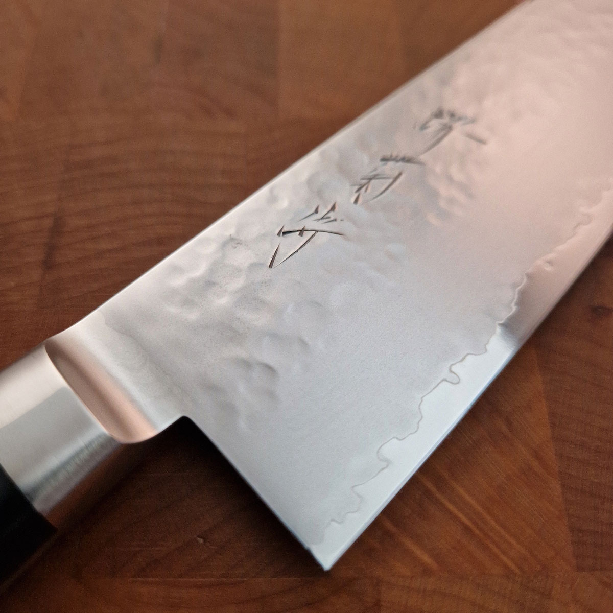 16cm Grønnsakskniv (Santoku) Nashiji/hamret, V5 - SAKAI KIKUMORI — bilde 2
