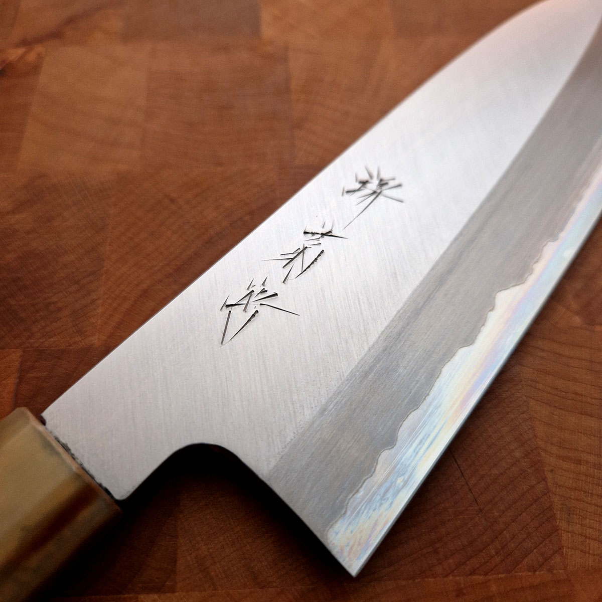 18cm Grønnsakskniv (Santoku) Shirogami I - SATOSHI NAKAGAWA — bilde 2