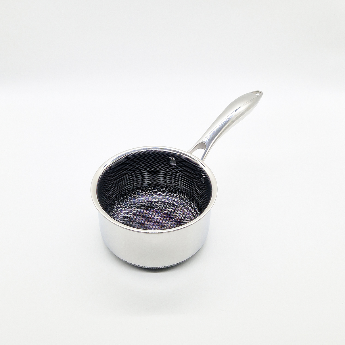 Gryte med lokk, 1,0 ltr, hybrid - HEXCLAD — bilde 3
