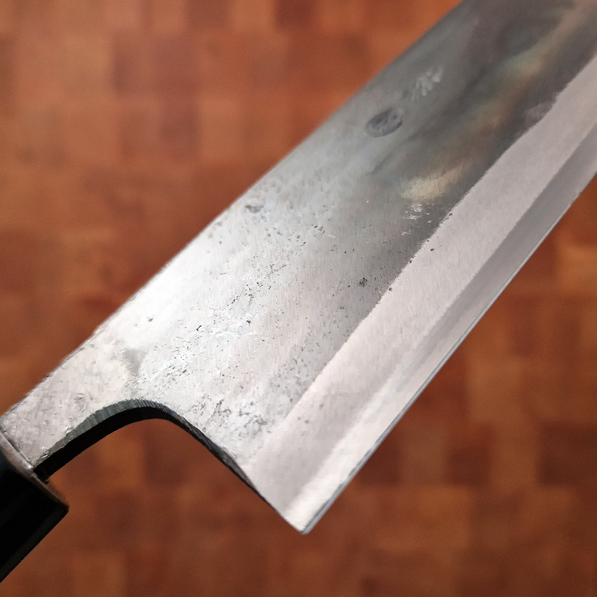 24cm Kokkekniv Shirogami, Custom - No Factory — bilde 5