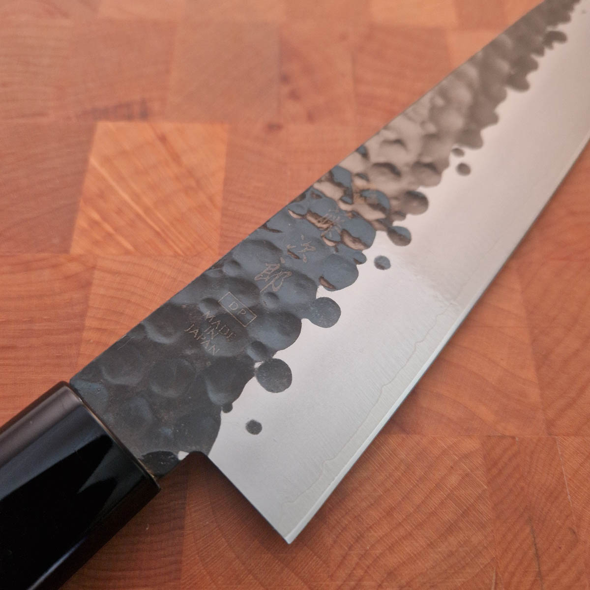 21cm Kokkekniv DP3 Layer Hamret - TOJIRO — bilde 2