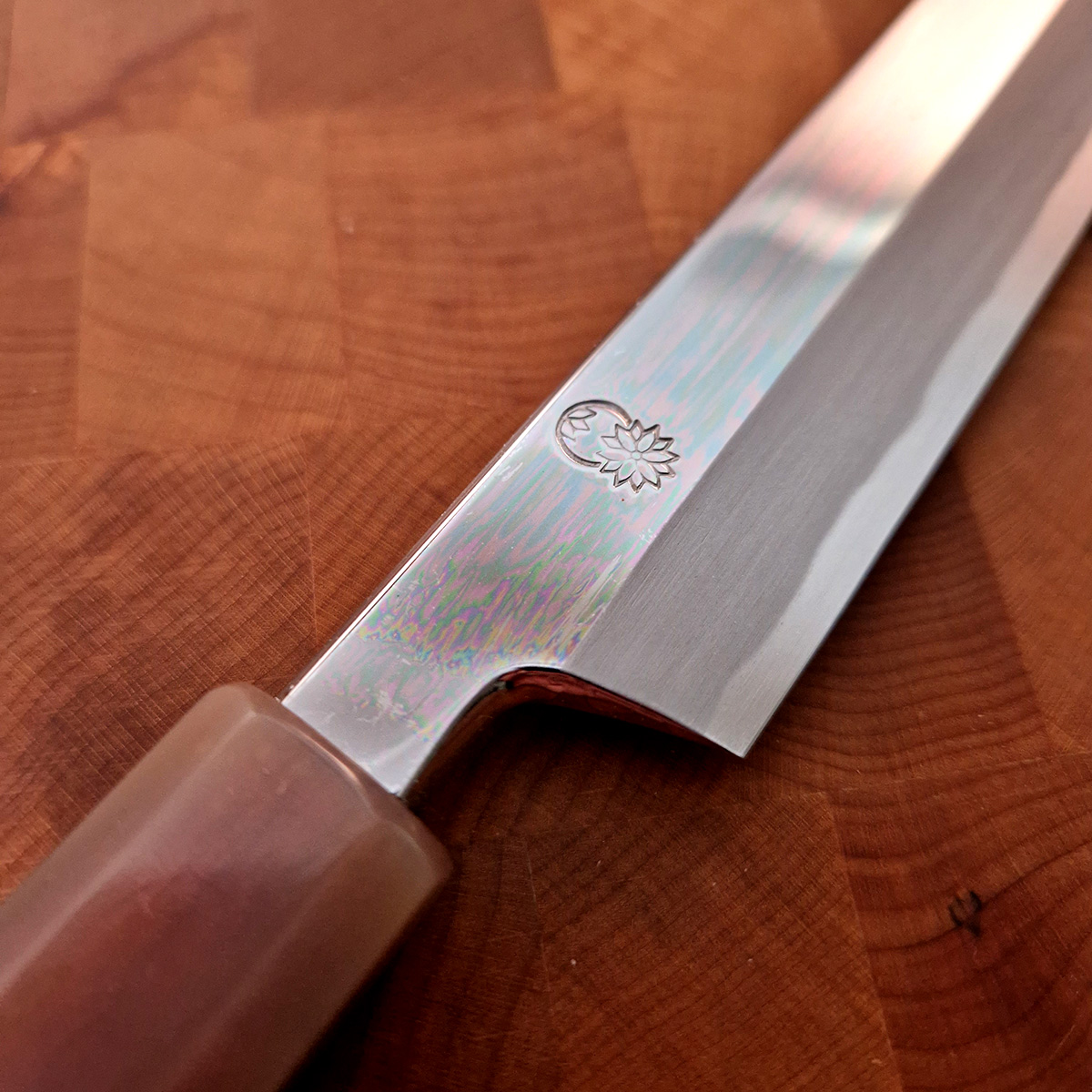 30cm Sakimaru Takohiki, Mirror Polished, Shirogami II, inkl Saya - SAKAI KIKUMORI — bilde 5