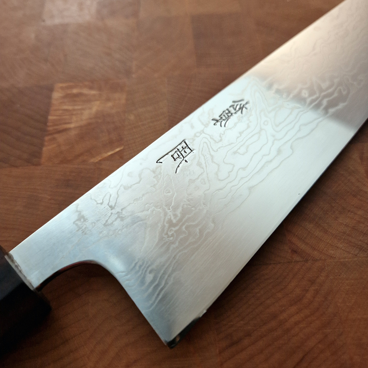 21cm Kiritsuke X-damask ZDP189 - MATSUBARA TANAKA — bilde 2