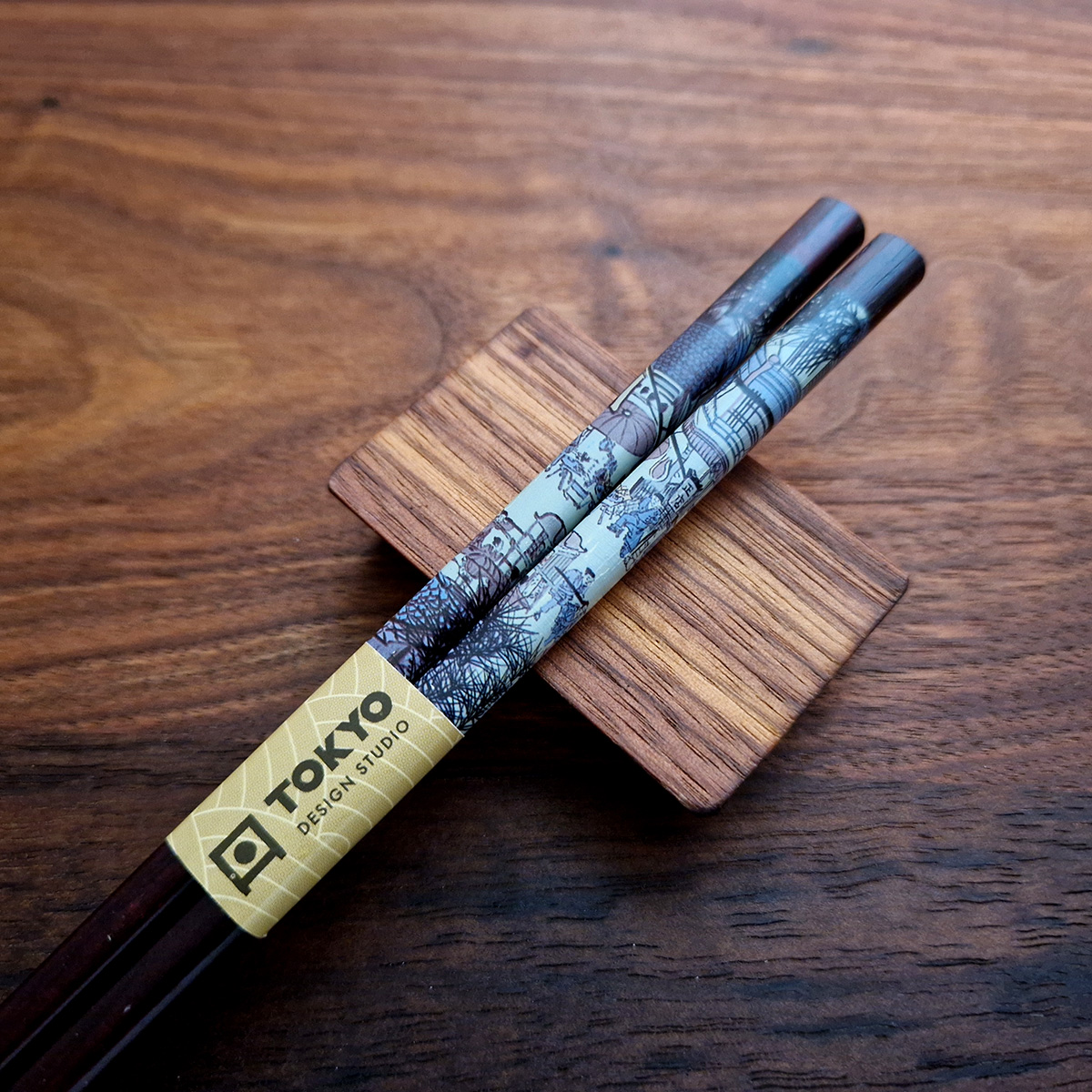 Spisepinner 5 par, "Brown" - Tokyo design studio — bilde 2