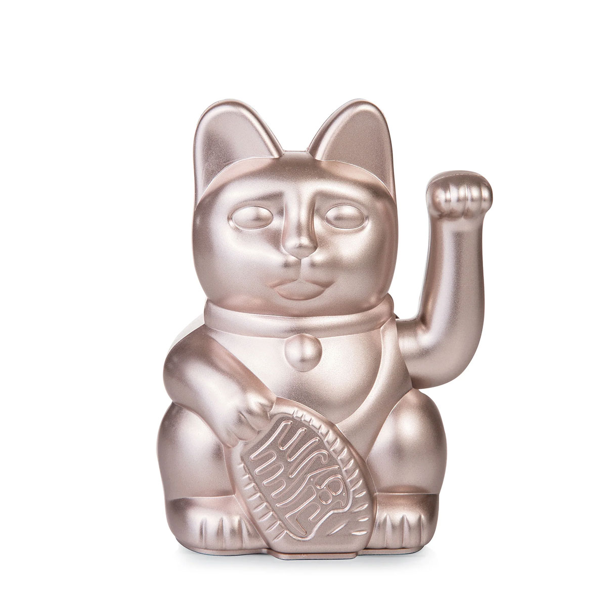 Lucky Cat Waving, 15cm - Moonlight (Sølv) — bilde 1