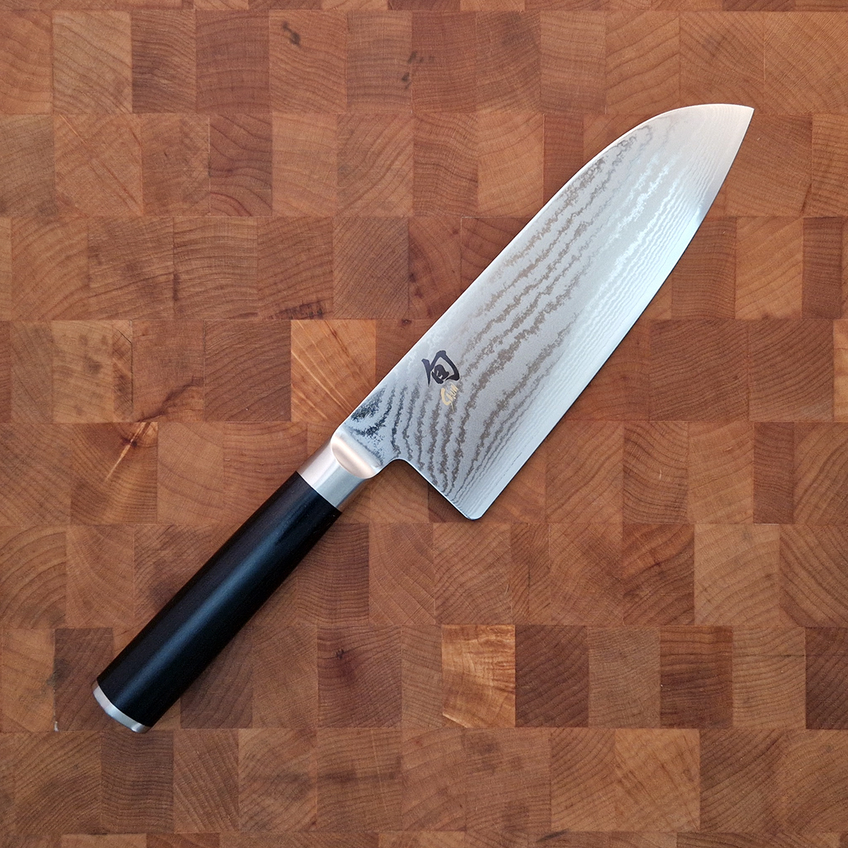 18cm Santoku Grønnsakskniv, Ekstra høy - SHUN CLASSIC