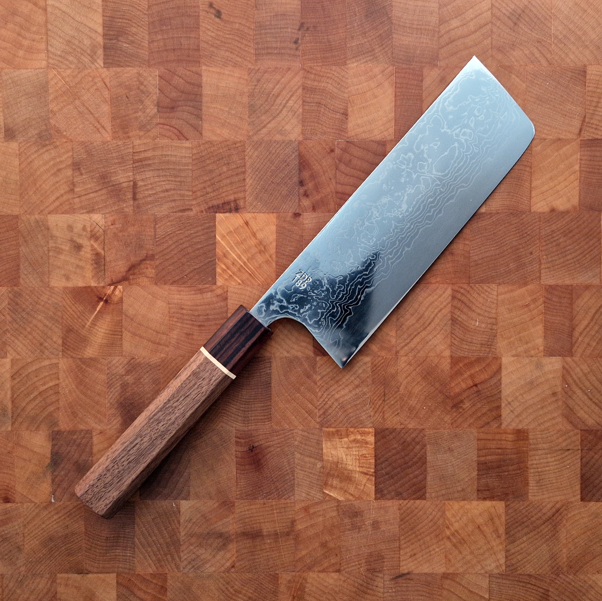 16,5cm Grønnsakskniv (Nakiri) X-damask ZDP189 - MATSUBARA TANAKA — bilde 1