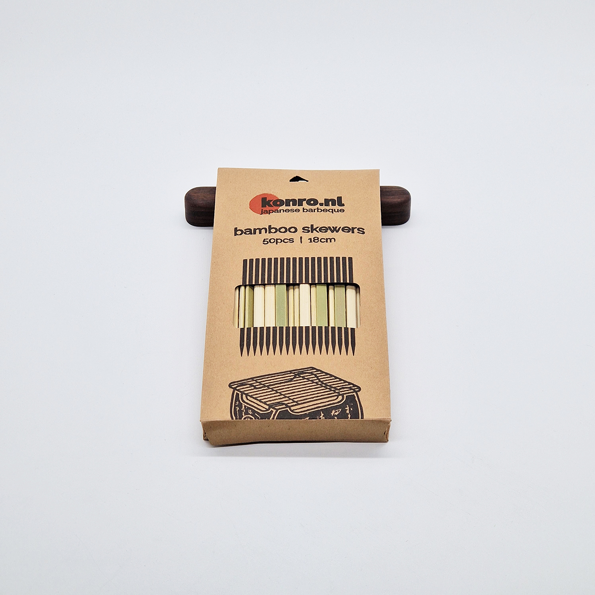 Grillspyd, bambus, 50stk