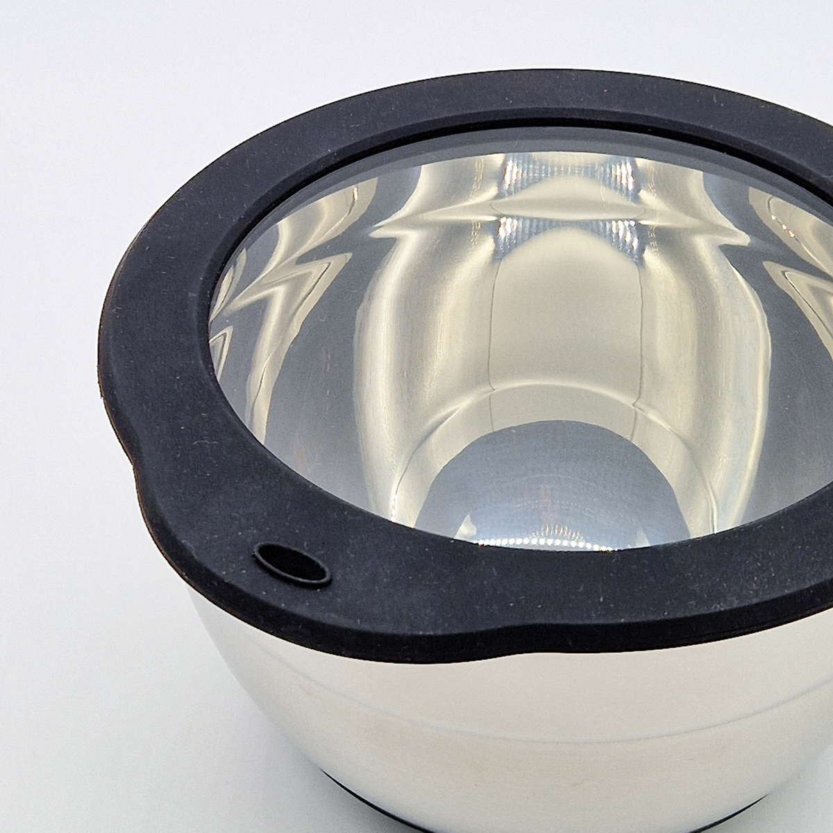 Lokk i glass og silikon, 16cm, til bakebolle - WEIS — bilde 3