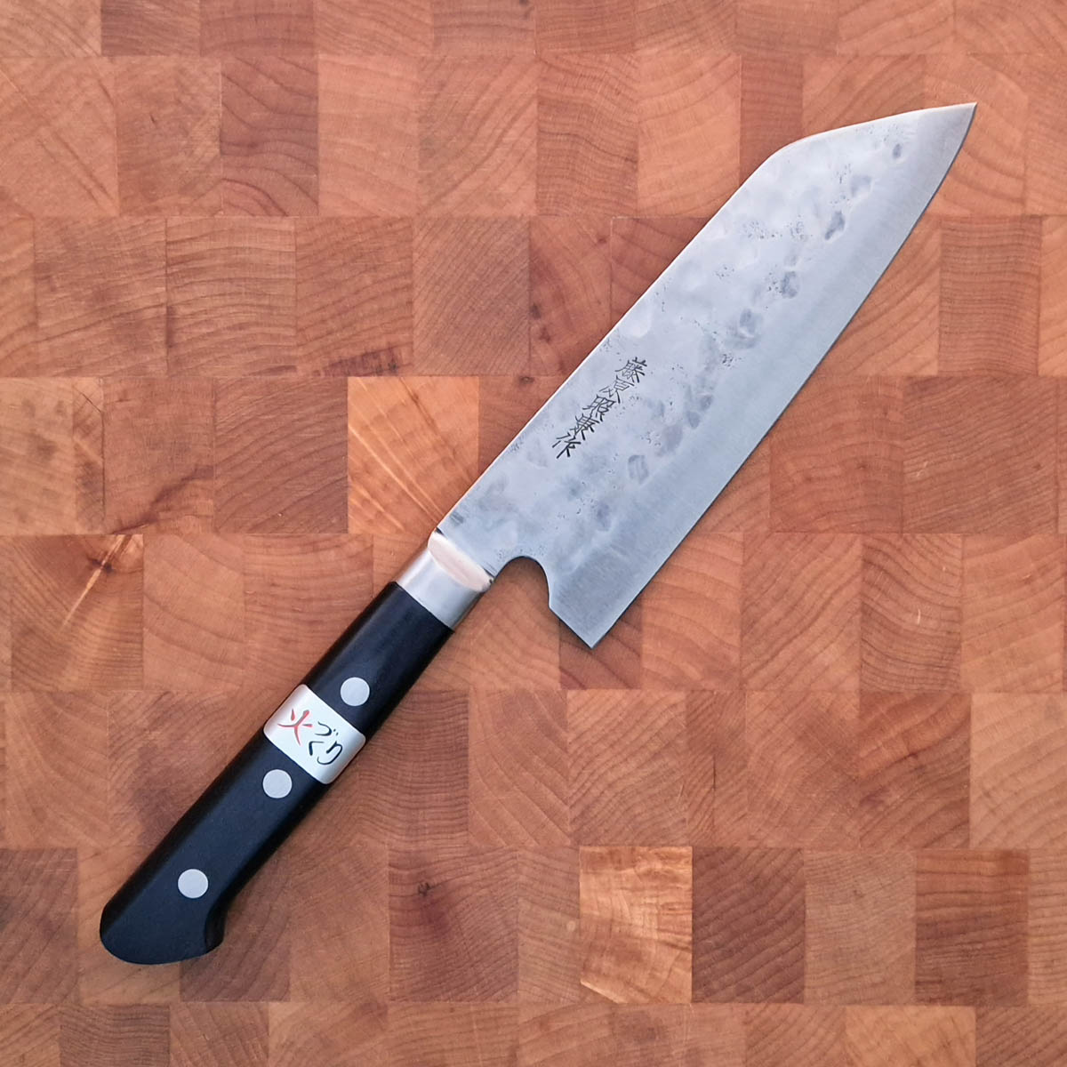 16,5cm Grønnsakskniv (Santoku) Maboroshi Shirogami I - TERUYASU FUJIWARA