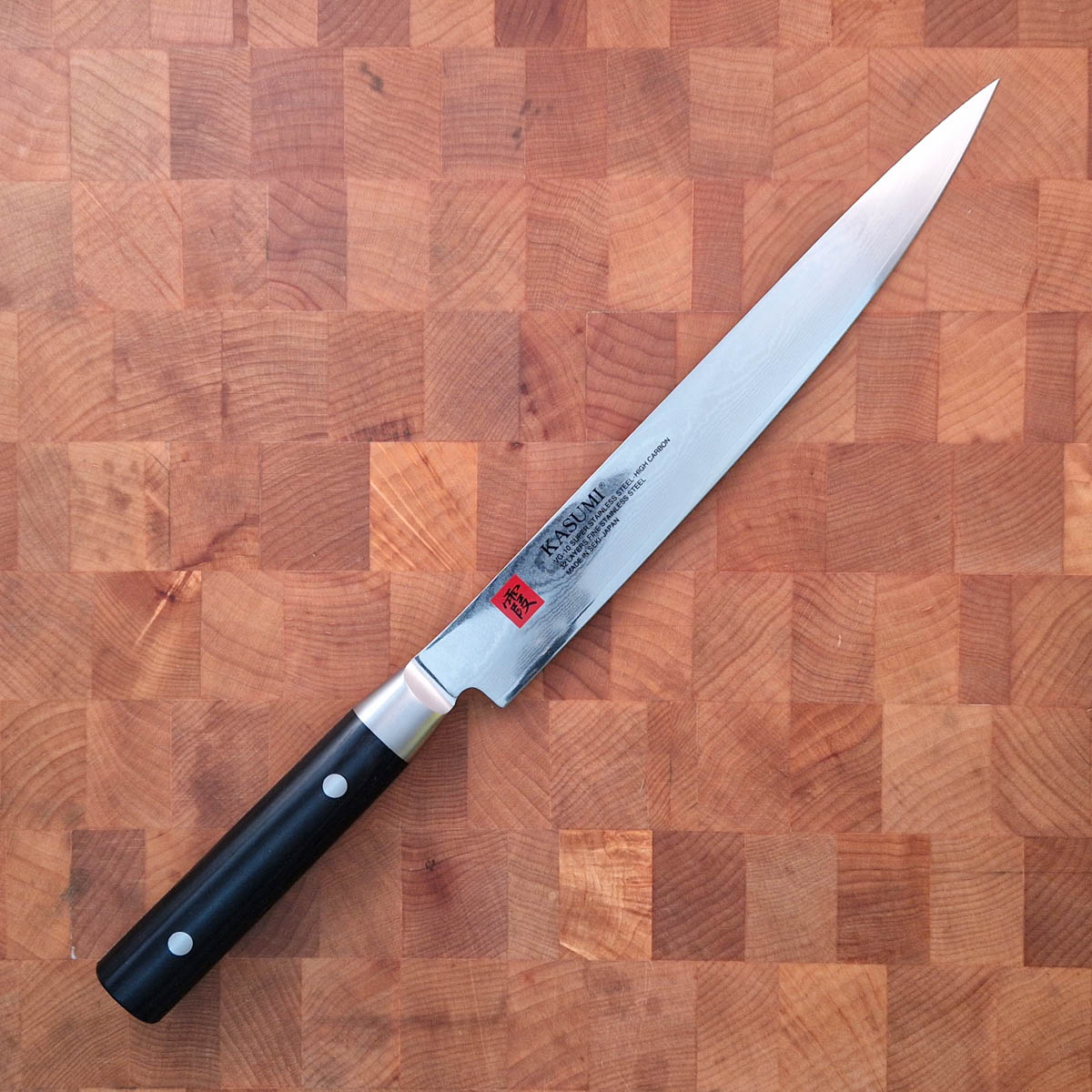24cm Trancheringskniv Damask - KASUMI