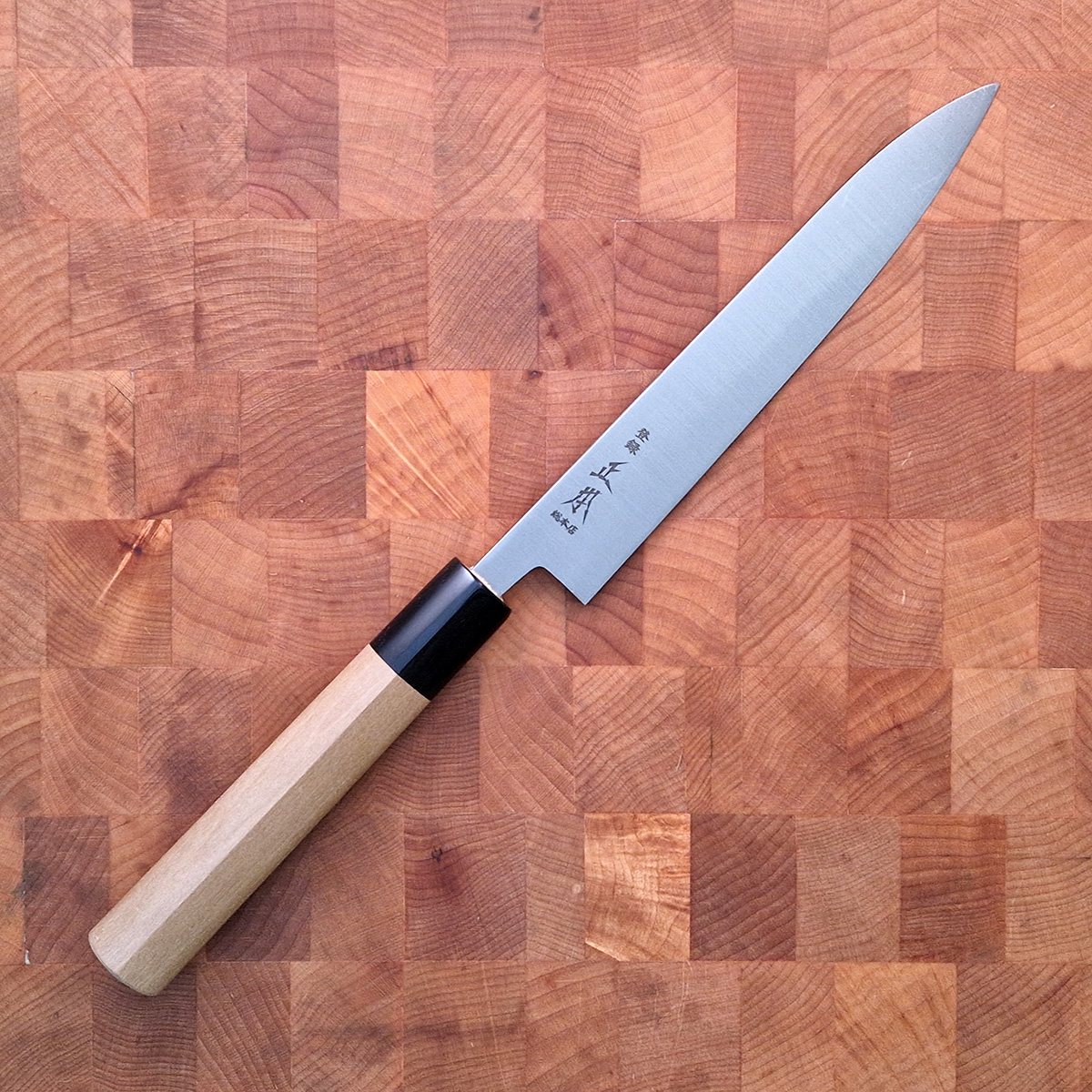 16cm Universalkniv/Slicer, Shirogami II, inkl Saya - MASAMOTO