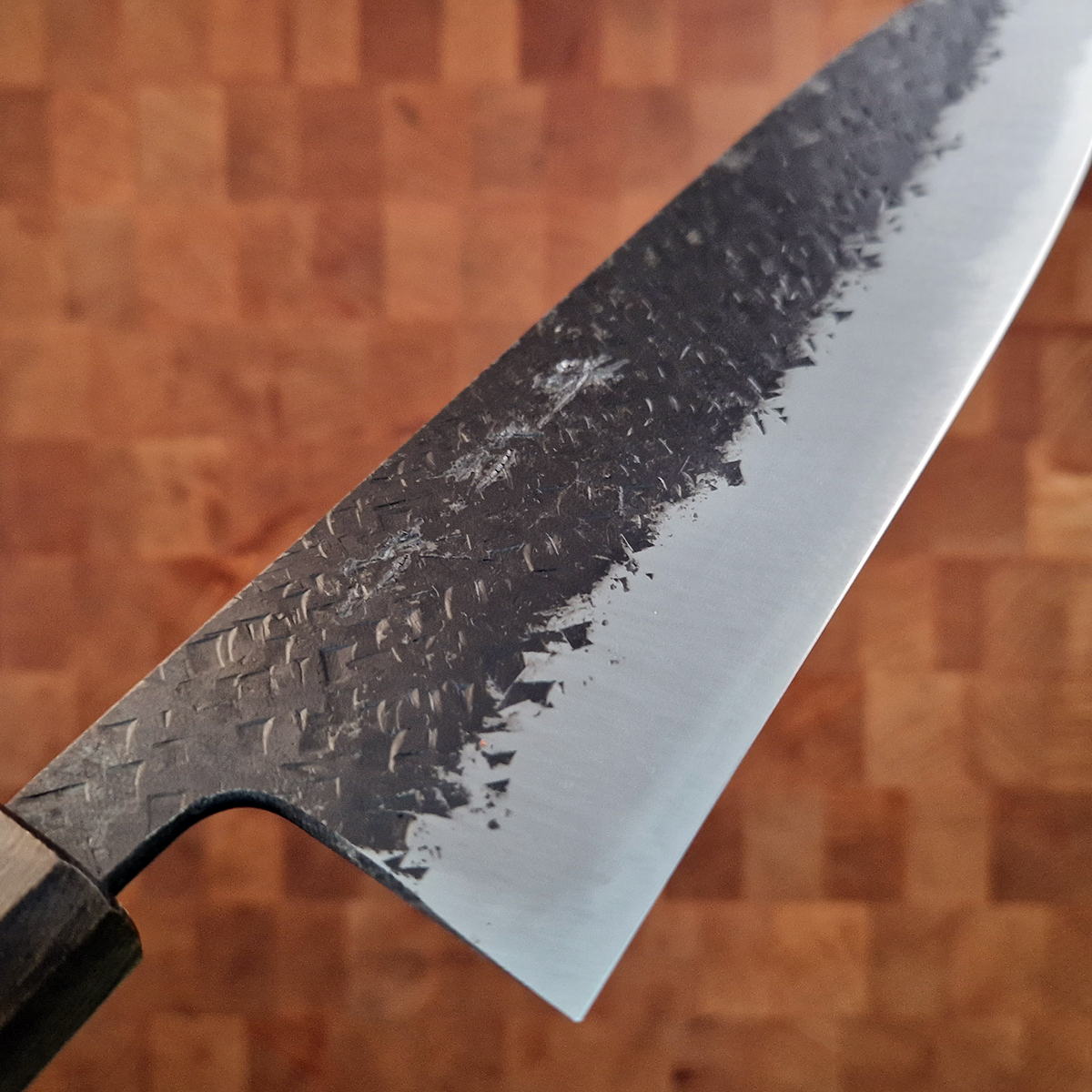 24cm Kokkekniv Aogami II, Kurochi - MINOMO KAJIYA — bilde 2