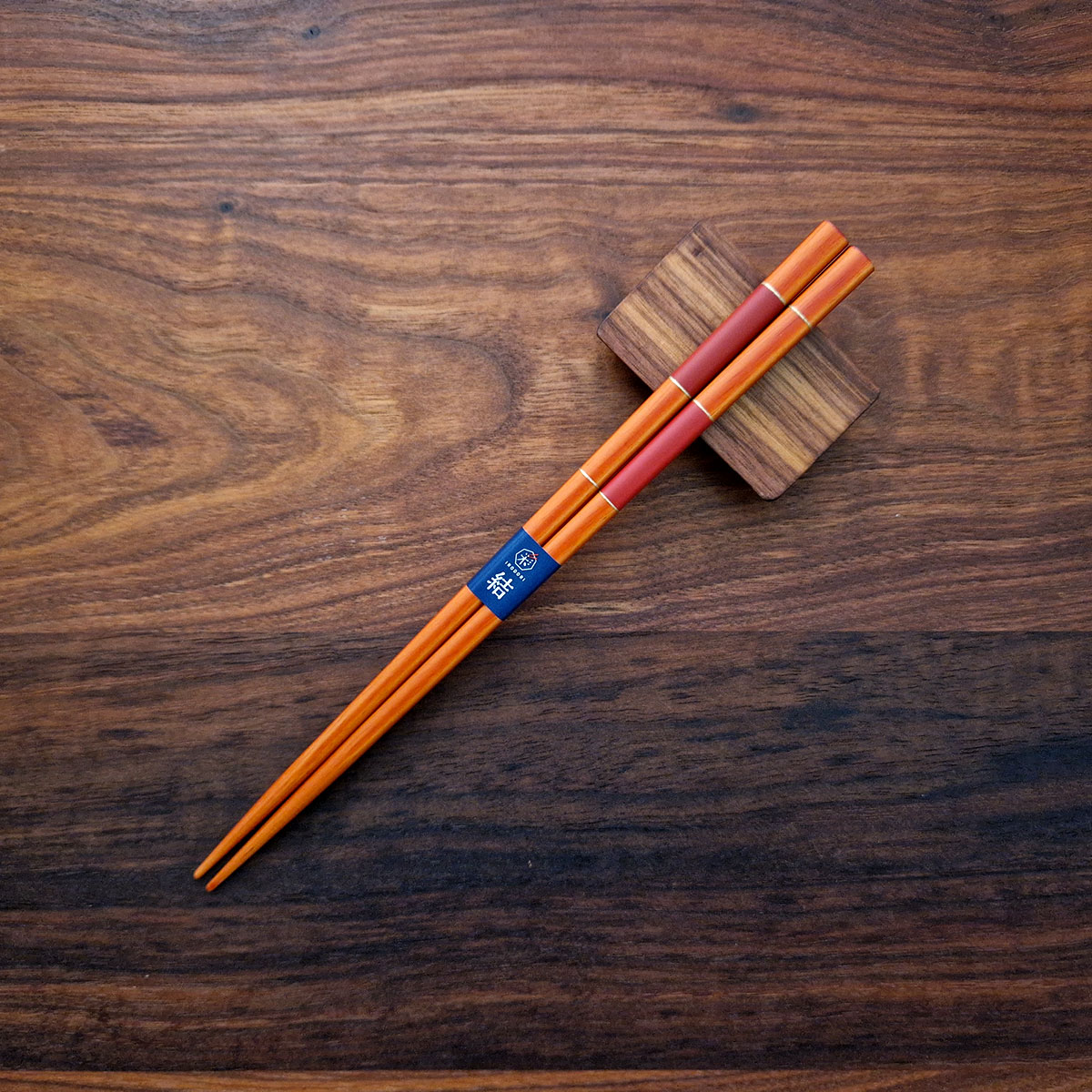 Spisepinner, japanske, Koisomewakeichimatsu oransje, 1 par - IRODORI — bilde 1