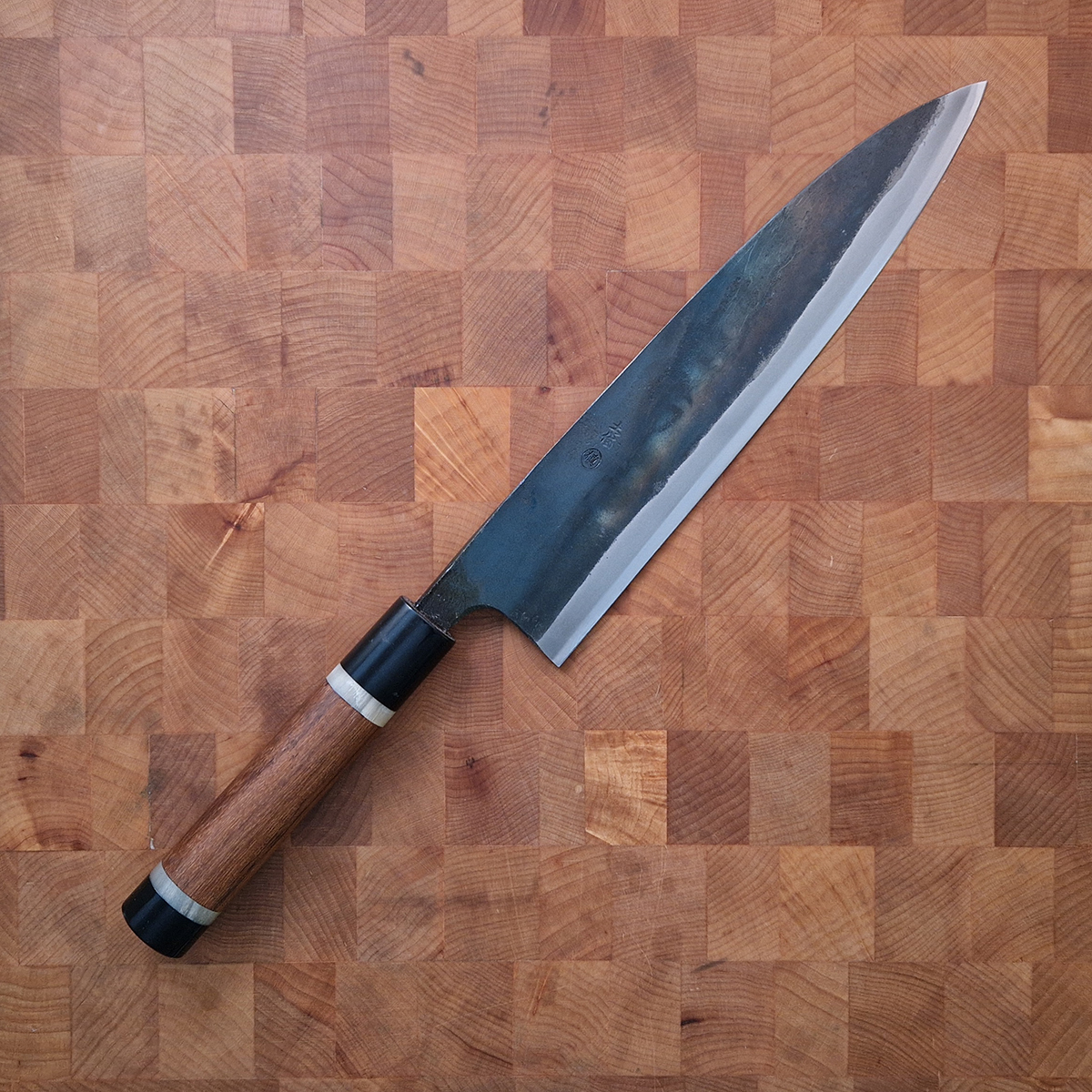 24cm Kokkekniv Shirogami, Custom - No Factory — bilde 1