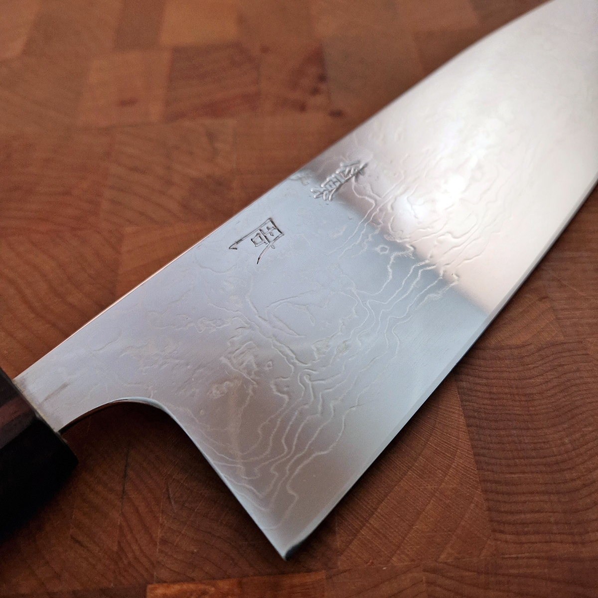 24cm Kokkekniv X-damask ZDP189 - MATSUBARA TANAKA — bilde 2