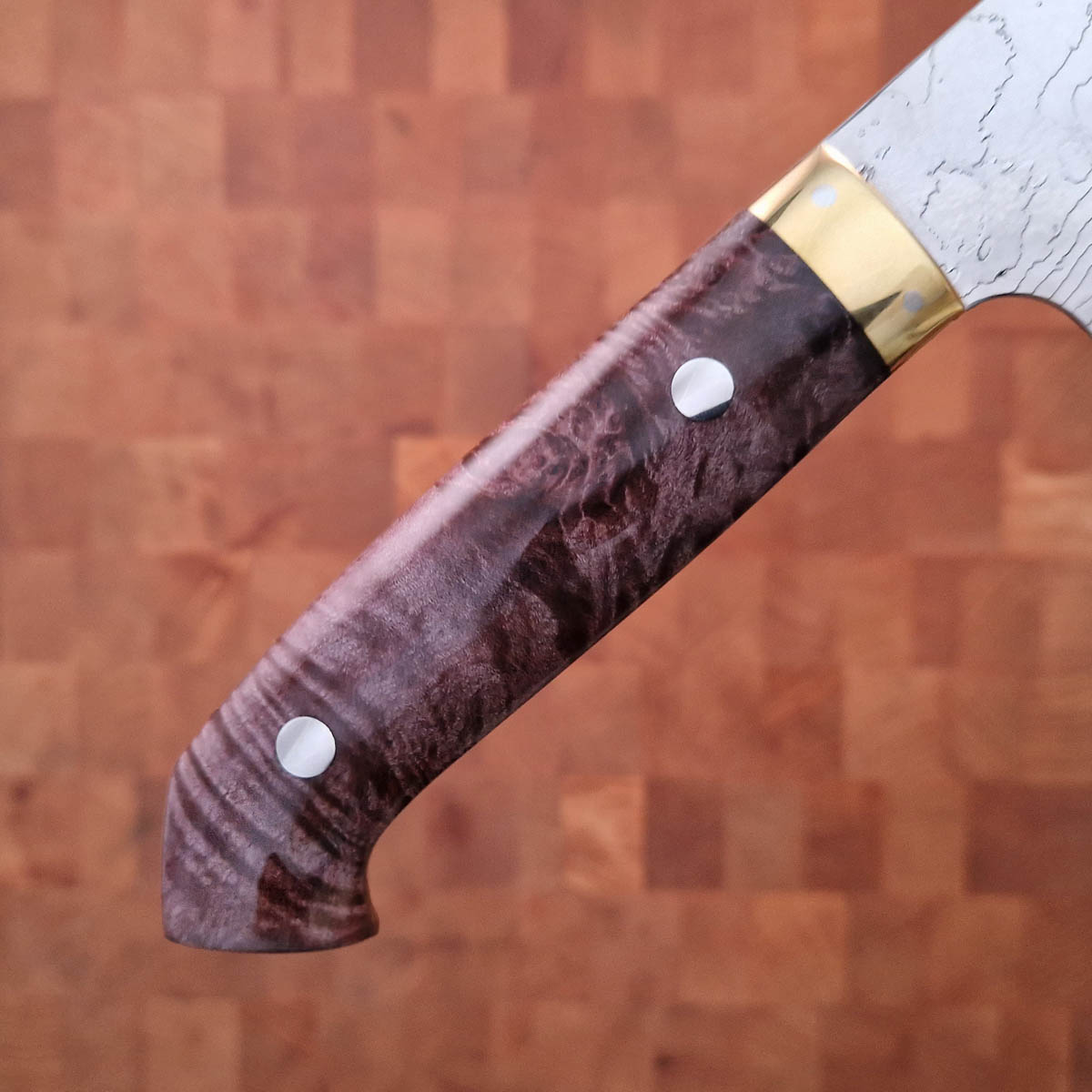 16.5cm Grønnsakskniv (Santoku) "Damask" VG10 - SAJI — bilde 4