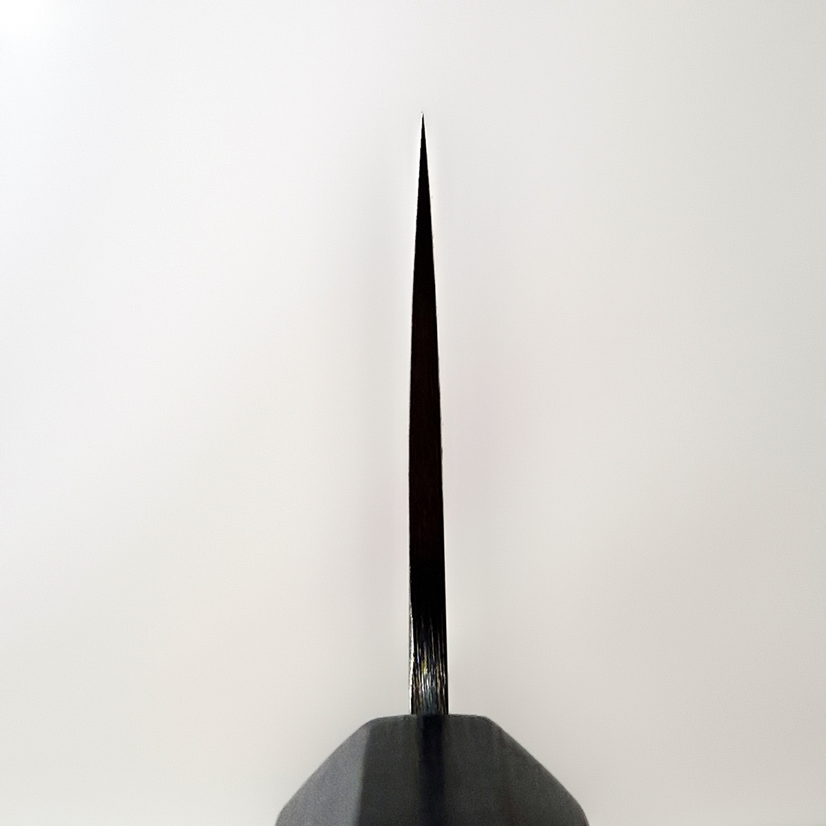 16,5cm Grønnsakskniv (Nakiri) "Rainbow" damask, japansk håndtak, AOII - SAJI — bilde 2