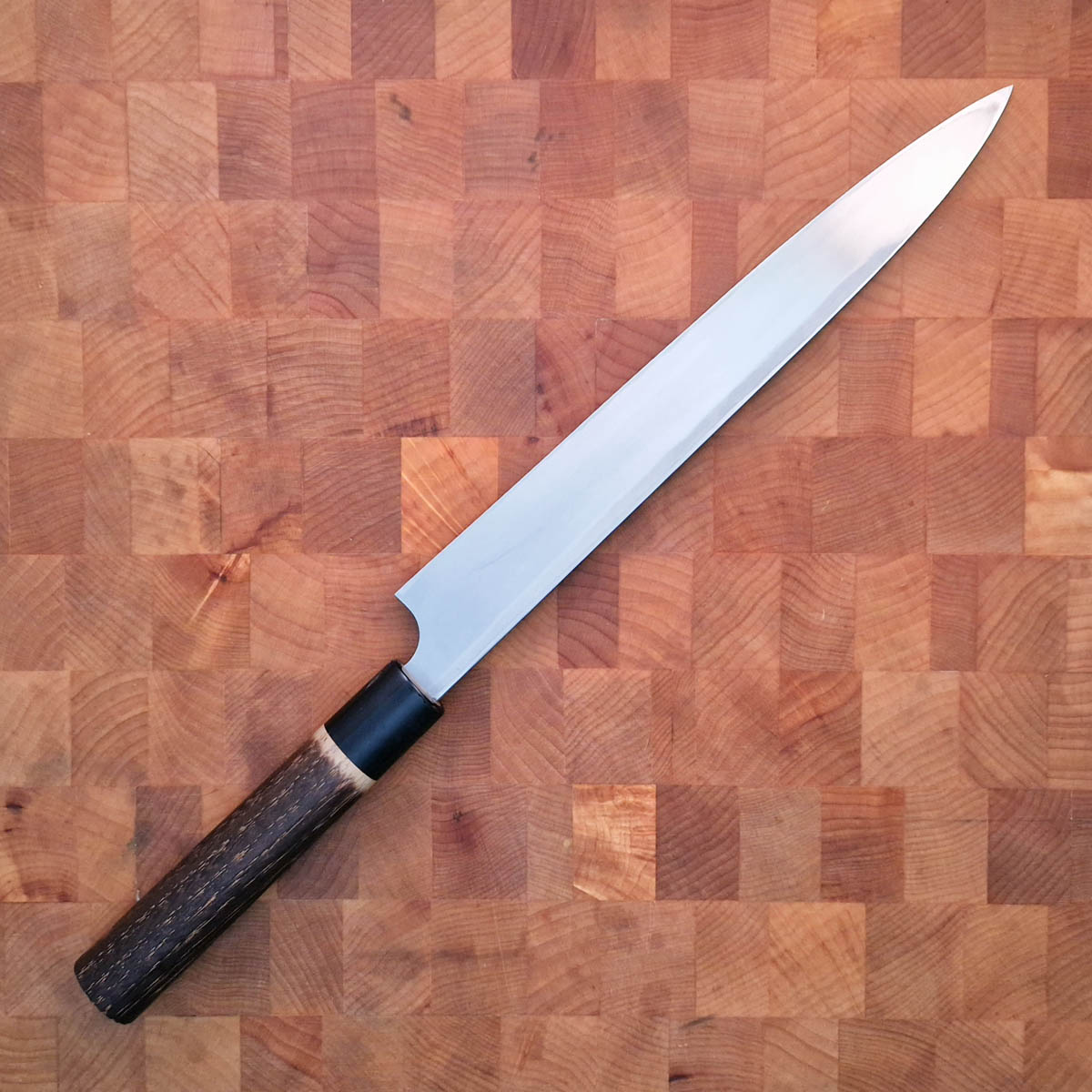 27cm Yanagiba, Shirogami II (Laminat) - SHIRO KAMO — bilde 3