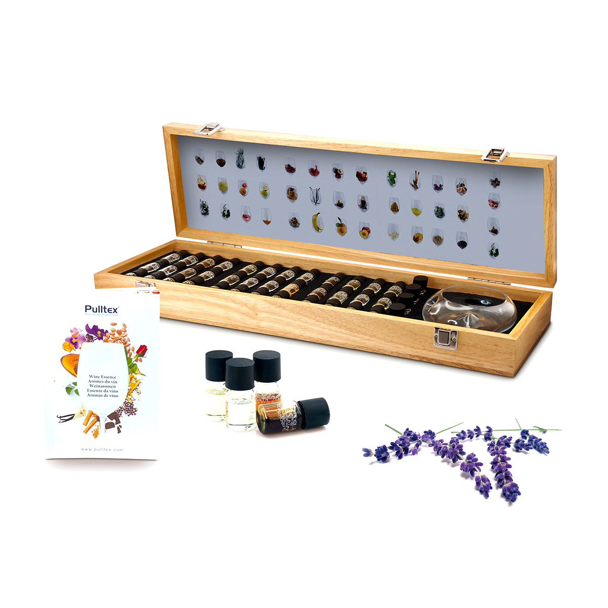 Aromasett i Deluxe treeske 40 dufter - PULLTEX — bilde 1