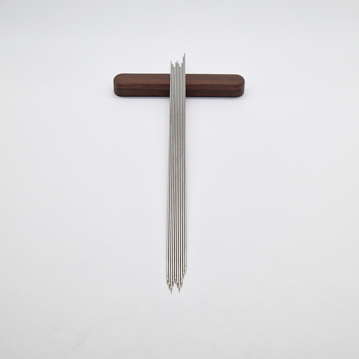 Grillspyd, metall, "Yaki-gushi" 30cm x 1,6mm - 10 stk — bilde 3