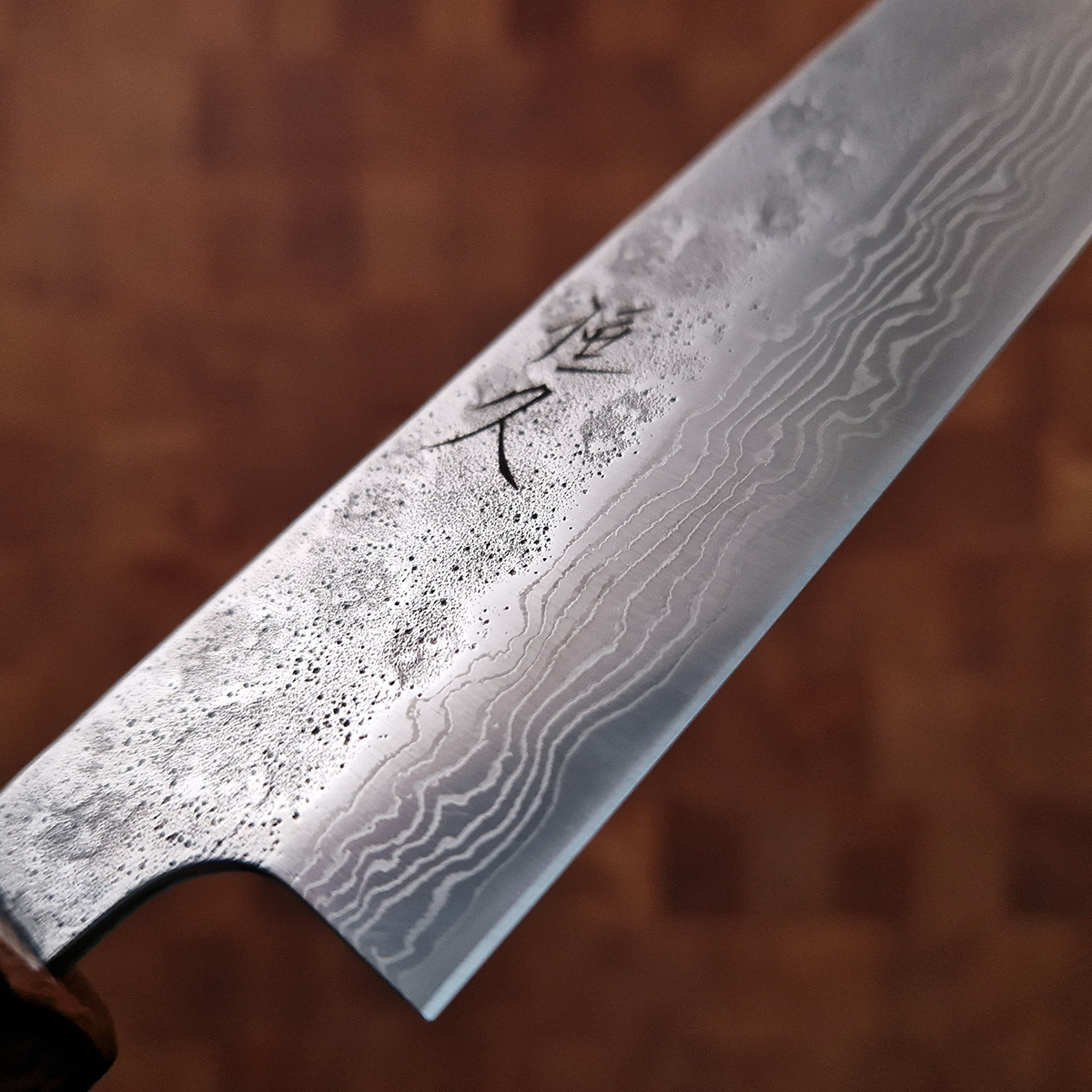 24cm Sujihiki, Tsuchime/Damask,  440C - HARUYUKI — bilde 2