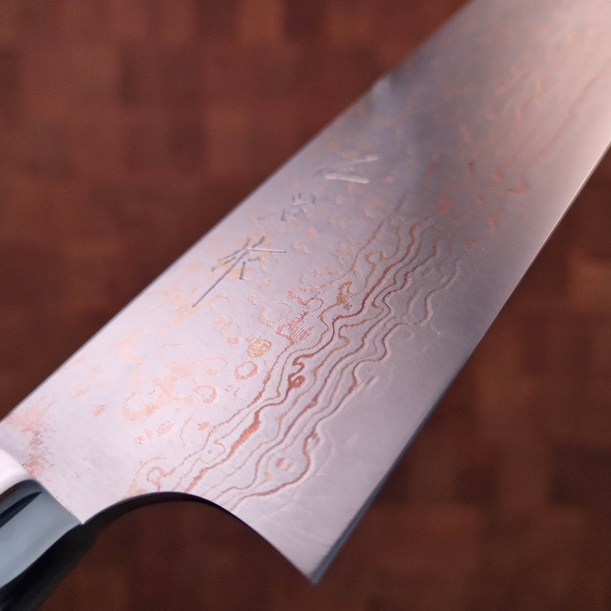 18cm Grønnsakskniv (Santoku) "Rainbow" VG10 - SAJI — bilde 2