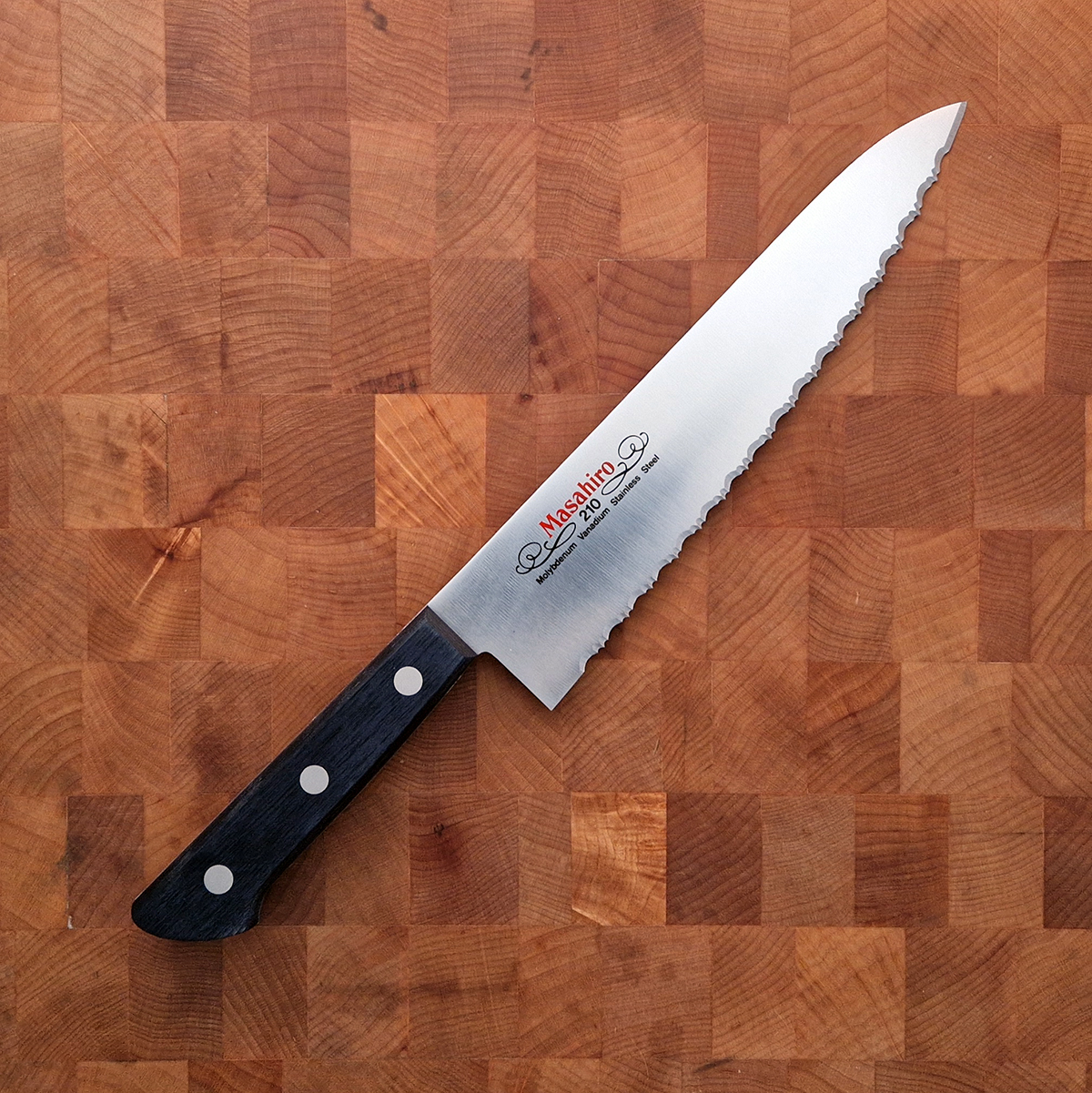 21cm Brødkniv, MV - MASAHIRO