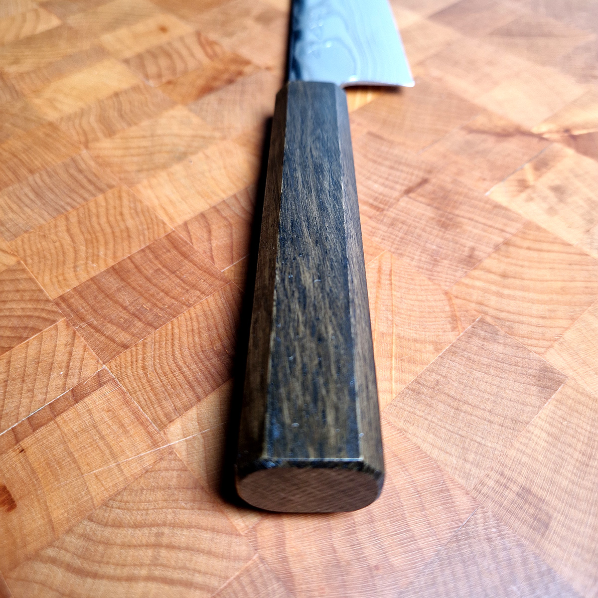 16,5cm Grønsakskniv (Santoku), AUS Damask - SAKAI KIKUMORI — bilde 4