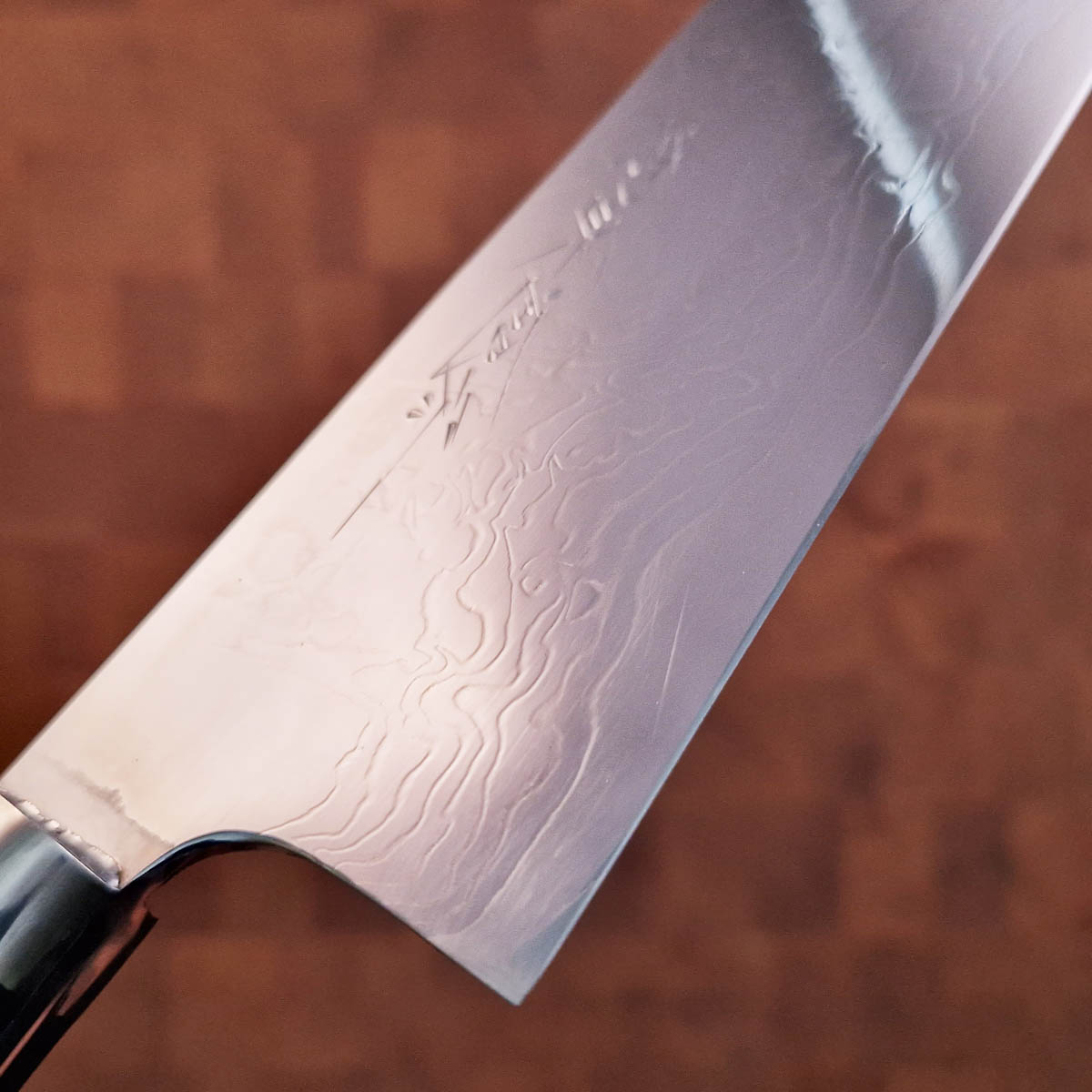 27cm Kiritsuke, Damask ZDP189 - MATSUBARA TANAKA — bilde 6
