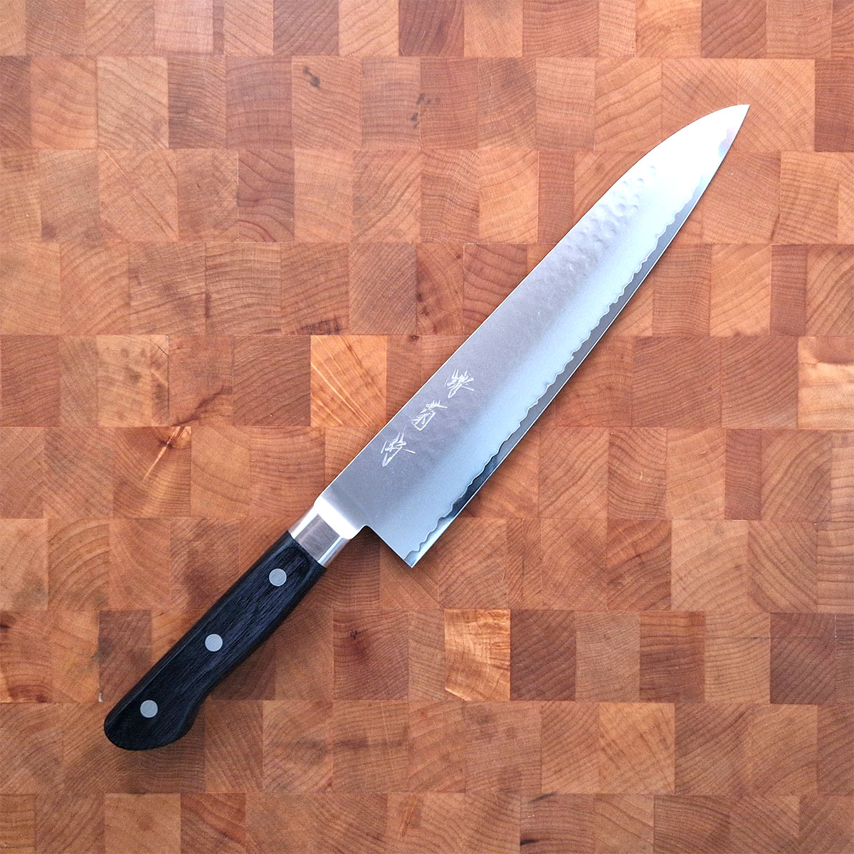 24cm Kokkekniv Nashiji/hamret, V5 - SAKAI KIKUMORI — bilde 1