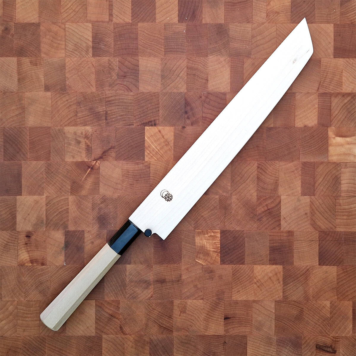 27cm Sekimaru Takohiki, Shirogami II, inkl Saya - SAKAI KIKUMORI — bilde 4